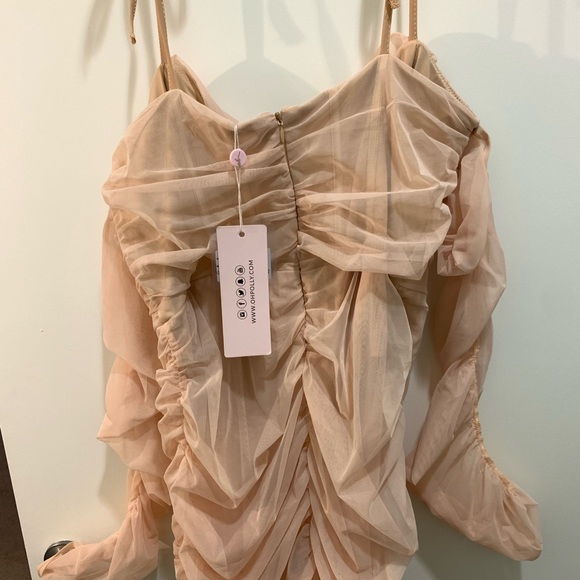 oh polly amiens mesh tie dress - Picture 4 of 4